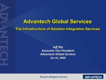 Customization - Advantech - Intelligent Automation