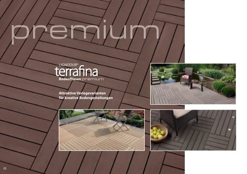 LIGNODUR® terrafina Bodendielensystem - MÖLLER GmbH & Co KG