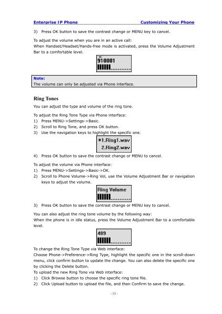 Manual for the Yealink T20 SIP Phone - PMC Telecom