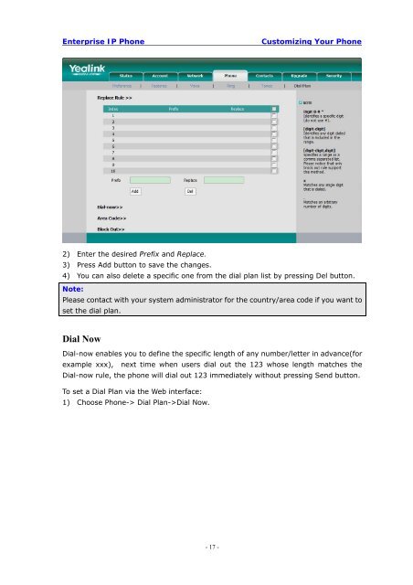 Manual for the Yealink T20 SIP Phone - PMC Telecom