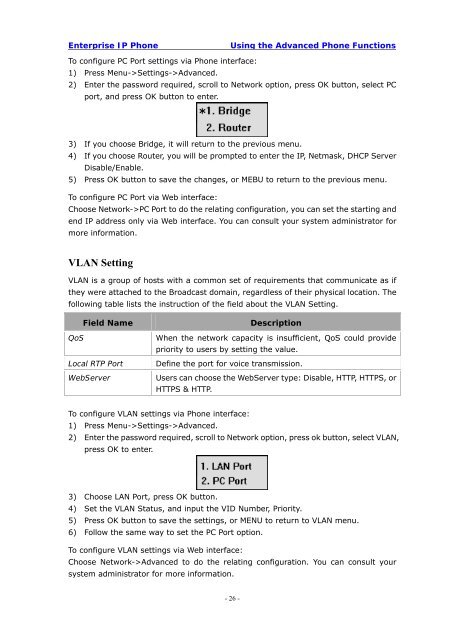 Manual for the Yealink T20 SIP Phone - PMC Telecom