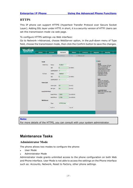 Manual for the Yealink T20 SIP Phone - PMC Telecom