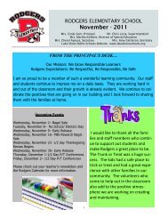 November - 2011 - Lake Shore Public Schools