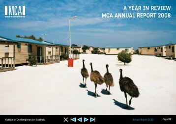 A YeAr in review MCA AnnuAl report 2008 - Museum of ...