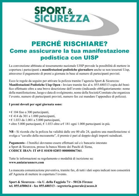 Atletica UISP on line