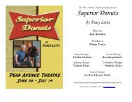 Superior Donuts - The Pear Avenue Theatre
