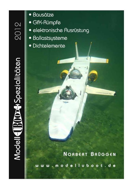 Katalog 2012 Download - Modell-Uboot-Spezialitäten