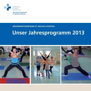 Unser Jahresprogramm 2013 - St. Rochus-Hospital Castrop-Rauxel