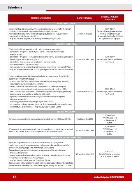 Nr 11. Pobierz w formacie PDF - Lubelska OkrÃ„Â™gowa Izba ...