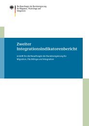 Zweiter Integrationsindikatorenbericht - Bundesregierung