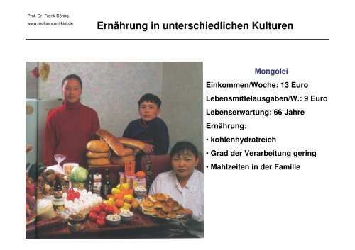 Die Bedeutung der Gene für Ernährung und Gesundheit