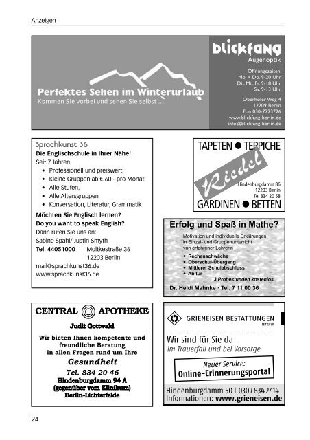 Der Paulusbrief - Ev. Paulusgemeinde Lichterfelde