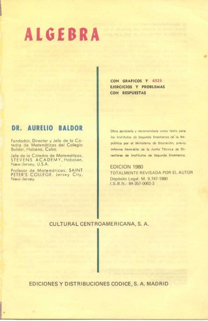 Baldoralgebra baldoralgebra