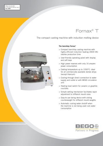 Fornax® T - Bego Canada