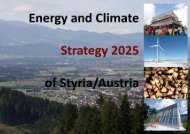 Energy and Climate Strategy 2025 of Styria/Austria - Europa ...