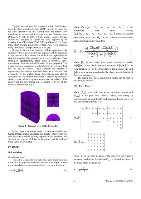 Undrained Load Capacity of Torpedo Anchors in ... - laceo - UFRJ