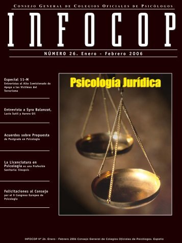 PsicologÃ­a JurÃ­dica y la Familia - Consejo General de Colegios ...