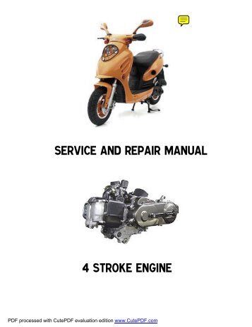 SERVICE AND REPAIR MANUAL 4 STROKE ENGINE