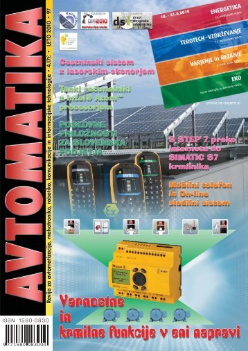 Revija za avtomatizacijo, mehatroniko, robotiko ... - Avtomatika