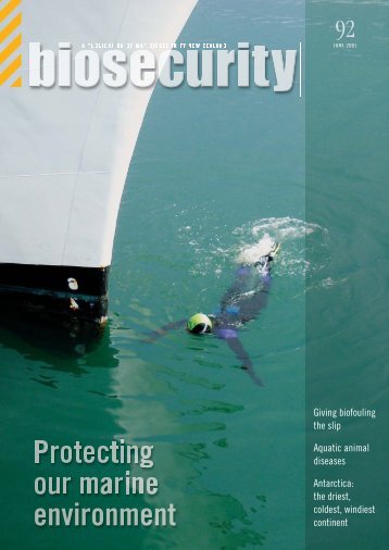 Biosecurity magazine - Biosecurity New Zealand