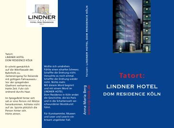 LINDNER HOTEL Tatort: