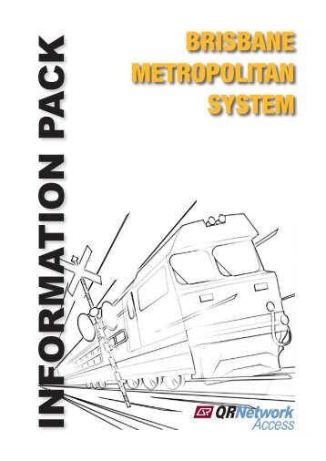 Metropolitan System Information Pack - Issue 2 ... - Queensland Rail