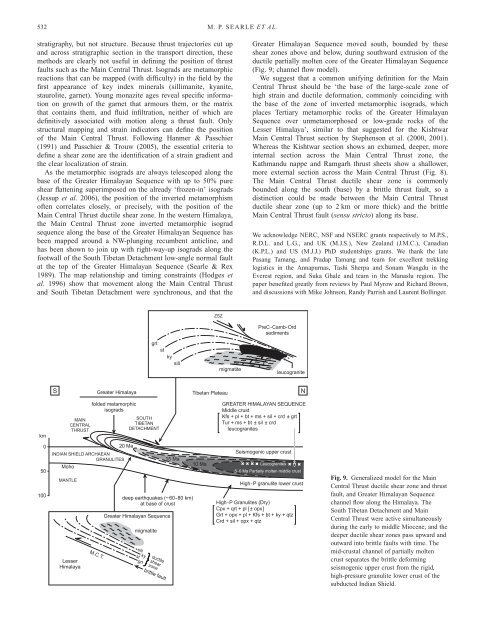 Defining the Himalayan Main Central Thrust in Nepal - Queen's ...