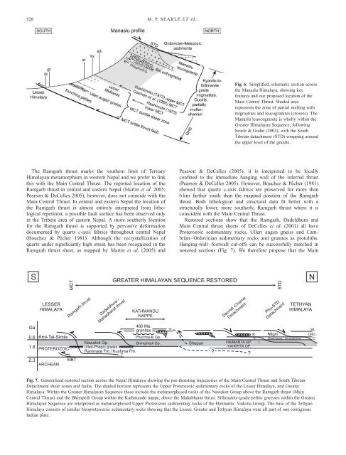 Defining the Himalayan Main Central Thrust in Nepal - Queen's ...