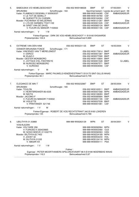 Programmaboekje Moerbeke - BWP