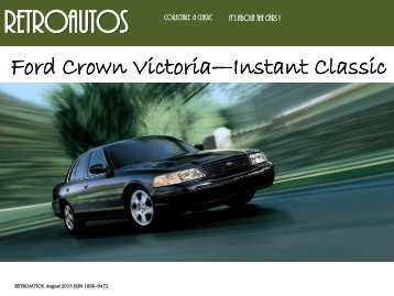 Ford Crown Victoria—Instant Classic - RetroAutos