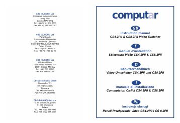 computar - IP CCTV GmbH