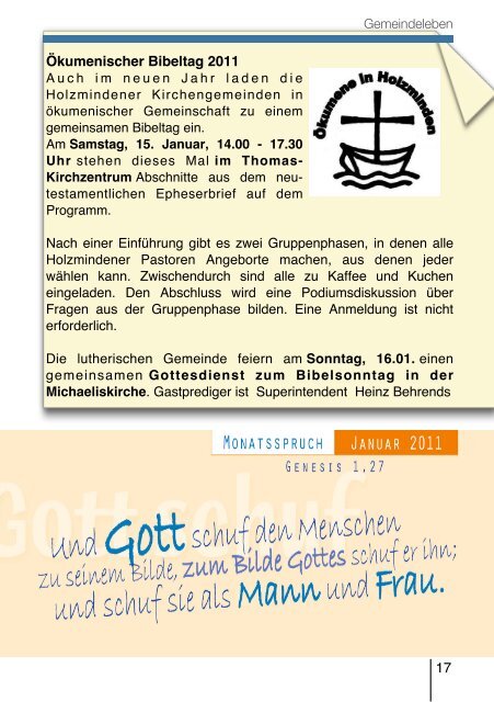 Ausgabe Dezember 2010 - Februar 2011 - Ev.-luth ...