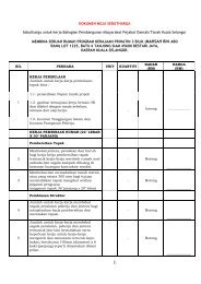 Bina Baru Pprt 3 Bilik Xlsx Sistem Tender Dokumen Dan