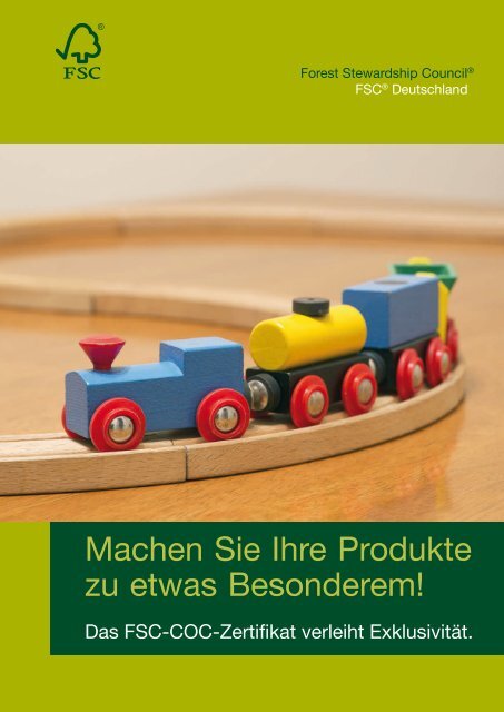 Machen Sie Ihre Produkte zu etwas Besonderem!