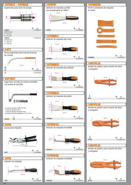 Catalogo de Herramientas Beta Tools - SEYSU Hidraulica SL