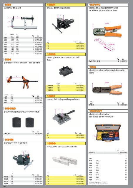 Catalogo de Herramientas Beta Tools - SEYSU Hidraulica SL