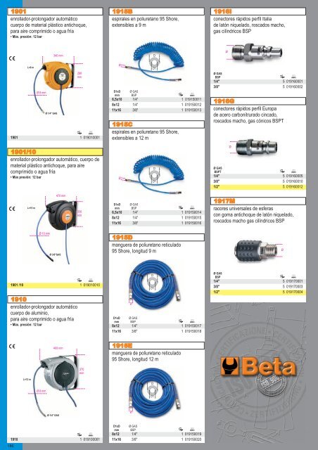 Catalogo de Herramientas Beta Tools - SEYSU Hidraulica SL