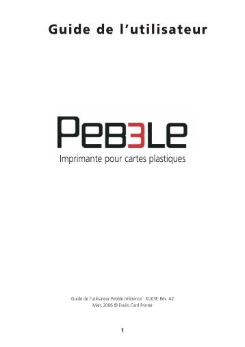 PEBBLE 3 - Evolis