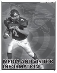 2008 PRE-SEASON FOOTBALL MEDIA GUIDE - Kansas Wesleyan ...