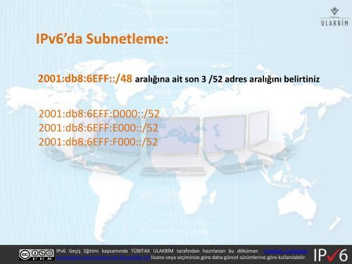 IPv6 Temelleri ve YapÄ±landÄ±rmasÄ± - Ulakbim