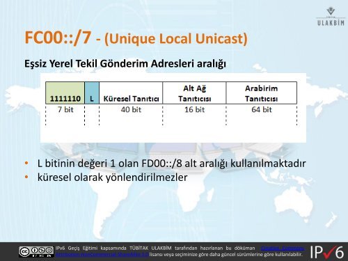 IPv6 Temelleri ve YapÄ±landÄ±rmasÄ± - Ulakbim