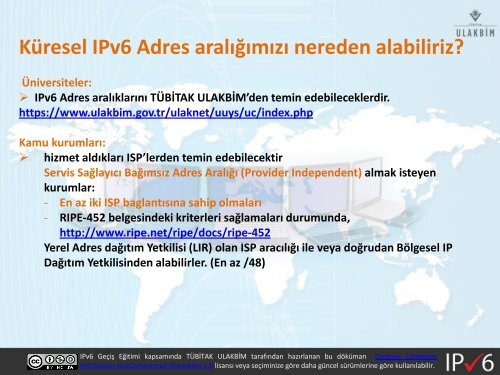 IPv6 Temelleri ve YapÄ±landÄ±rmasÄ± - Ulakbim