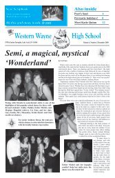 Semi, a magical, mystical 'Wonderland' - Western Wayne School ...