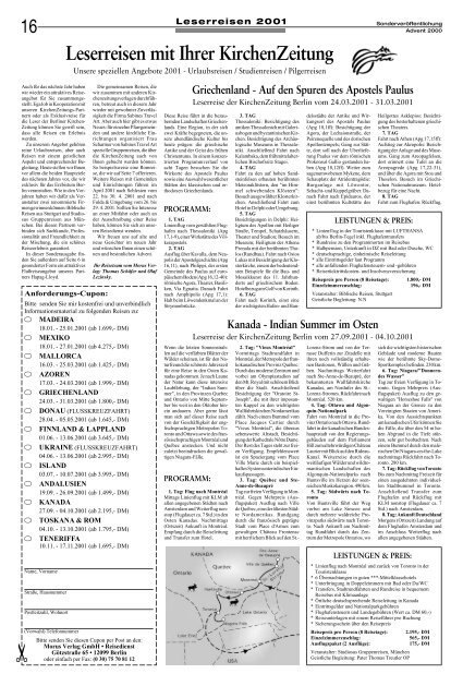 Adventszeitung - Morus Verlag