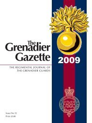 Grenadier Gazette - Grenadier Guards