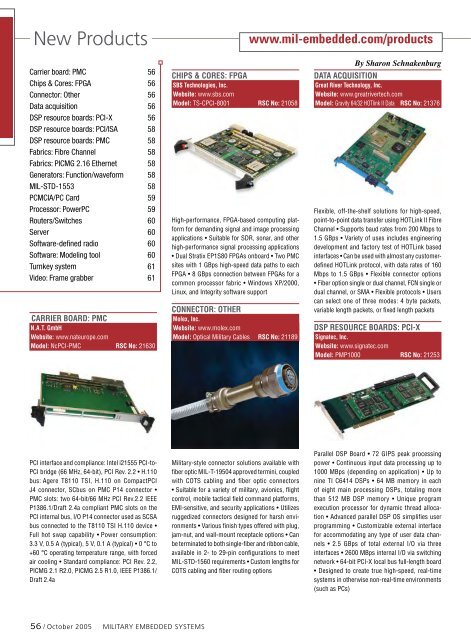 Military Embedded Systems - Fall 2005 - Volume 1 Number 2