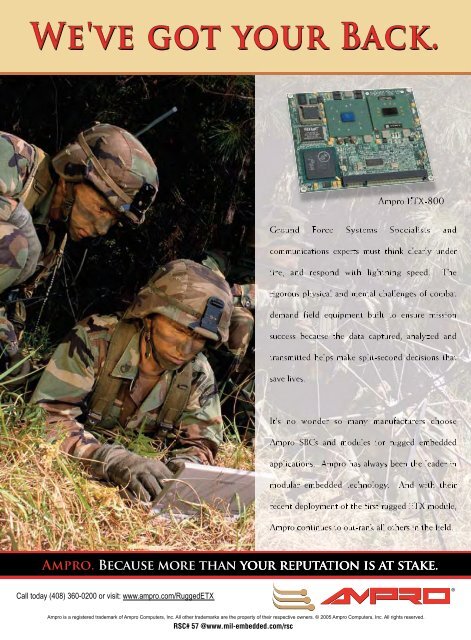 Military Embedded Systems - Fall 2005 - Volume 1 Number 2