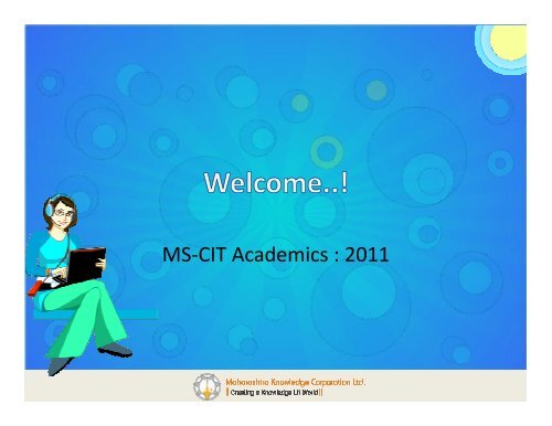 1. Academic and Examination System for year 2011 - MKCL
