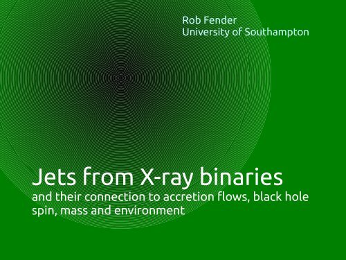 Jets from X-ray binaries