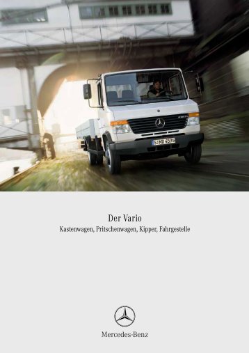 Der Vario - Mercedes-Benz Deutschland